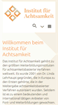 Mobile Screenshot of institut-fuer-achtsamkeit.de